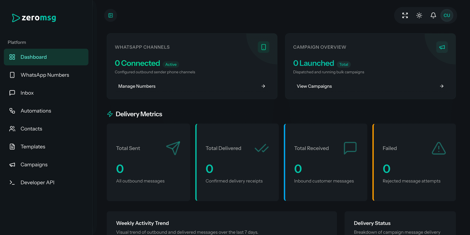 ZeroMsg: Empowering Teams with Self-Hosted WhatsApp Cloud API & Conversation Automations